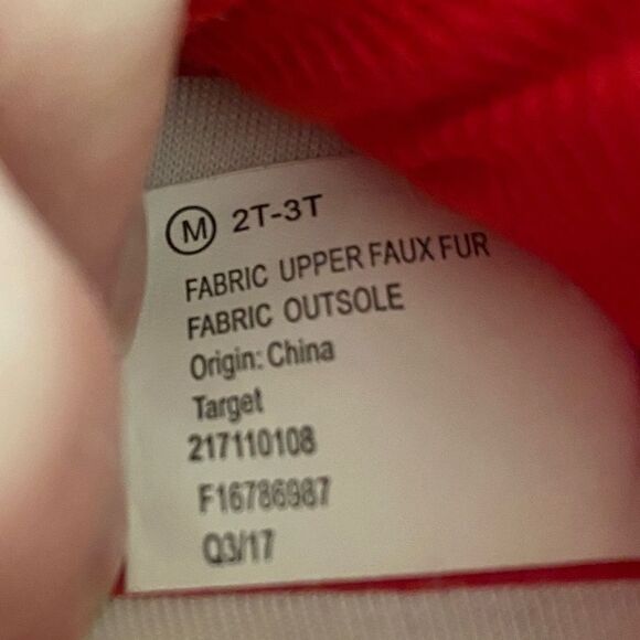 2T-3T Toddler Christmas Santa Slippers. - Picture 6 of 6